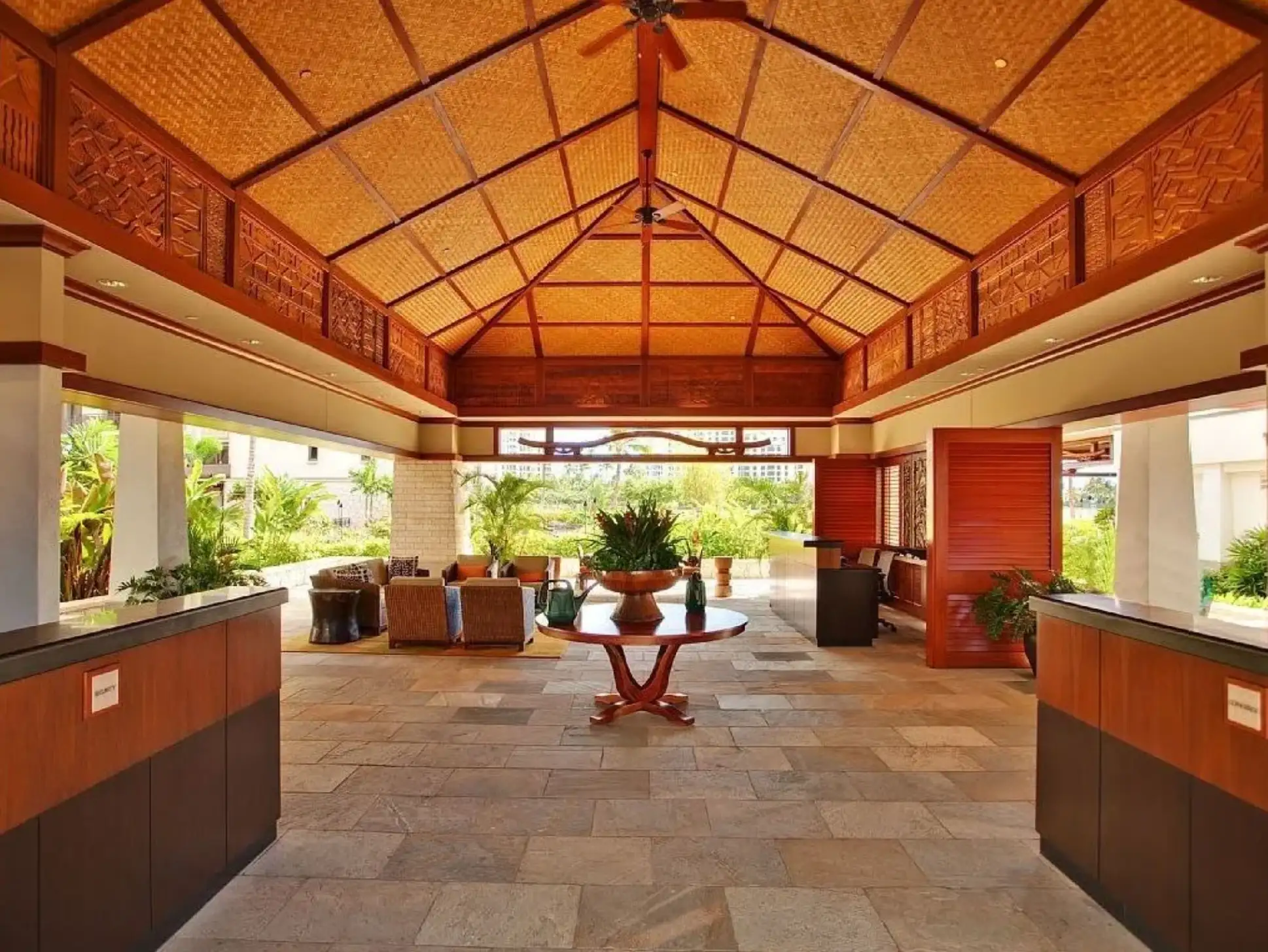 Ocean Villa 1021 lounge area