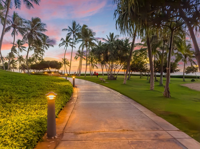Resort oceanfront